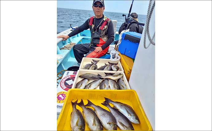 「3kg級シマアジ連打！」金洲五目釣りが好調【船釣り釣果速報14選・愛知／静岡】