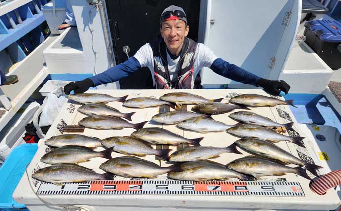 「3kg級シマアジ連打！」金洲五目釣りが好調【船釣り釣果速報14選・愛知／静岡】