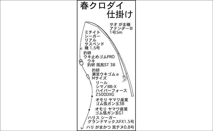 「磯には3タイプのクロダイがいる？」 春の磯フカセ釣りでクロダイを攻略しよう
