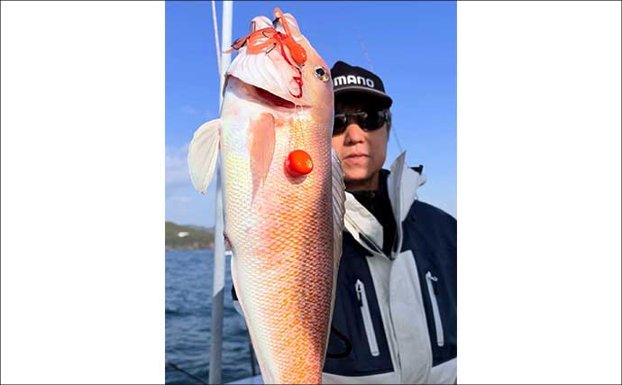 「乗っ込みの大型マダイ浮上！」タイラバで数型ともに狙い目【沖のルアー釣果速報12選・三重】