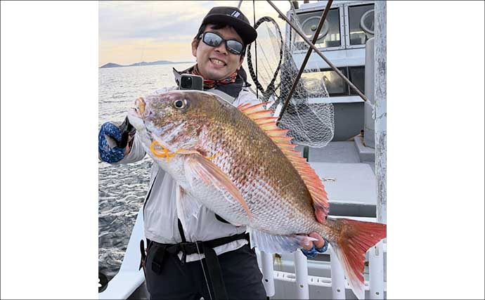 「乗っ込みの大型マダイ浮上！」タイラバで数型ともに狙い目【沖のルアー釣果速報12選・三重】