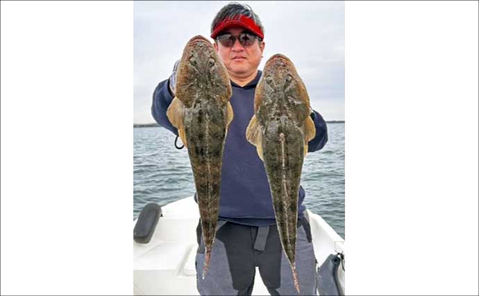 「50cm超えのマゴチが連発！」ボートマゴチゲームが好スタート【沖のルアー釣果速報7選・愛知】