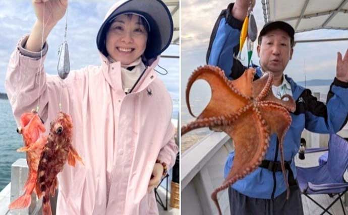 明石沖タイラバで良型マダイがコンスタントにヒット！ 関西エリアの【船釣り特選釣果7選】