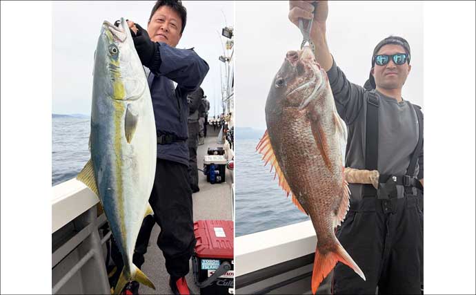 明石沖タイラバで良型マダイがコンスタントにヒット！ 関西エリアの【船釣り特選釣果7選】