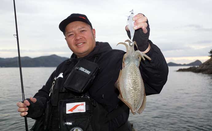 沖磯で春の大型アオリイカを狙い撃つ！【宮崎】良型アオリにコウイカ連打の秘訣は最新エギとランガンにあり