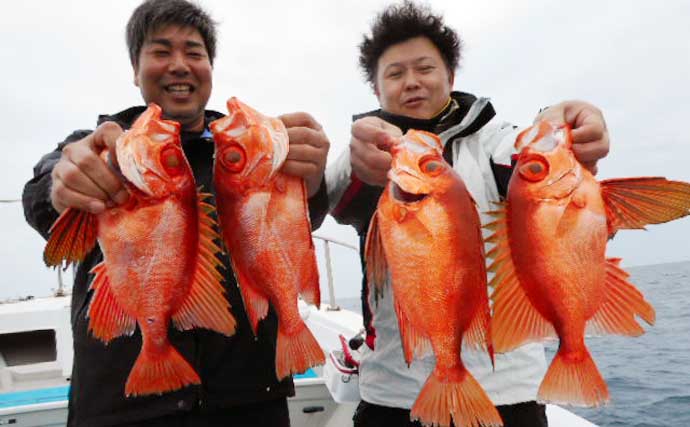 沖五目釣りで美味なハタ類＆アマダイが好反応中！【船釣り最新情報14選・福岡】
