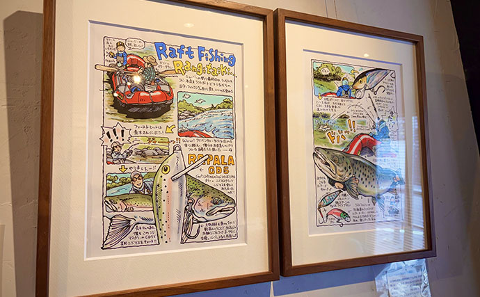 釣り界隈で話題のイラストレーター「トキシン」こと時川真一さんの個展に行ってみた