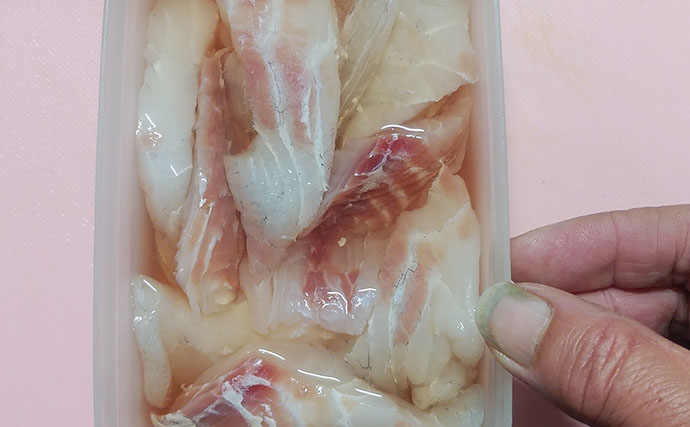 釣魚で作る「焼き物」レシピ：ヘダイの漬け焼き　優しい出汁がポイント