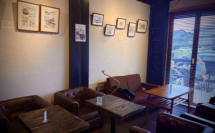 釣り界隈で話題のイラストレーター「トキシン」こと時川真一さんの個展に行ってみた