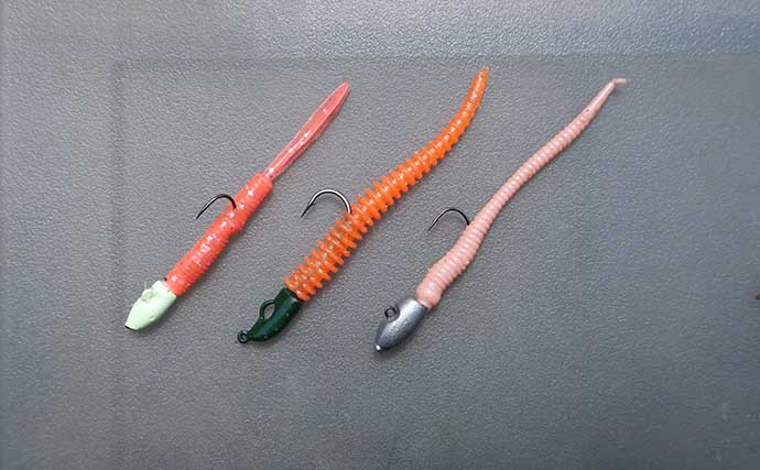 夜のライトゲーム釣行でカサゴ連発【岡山】小型のジグヘッドワームに好反応