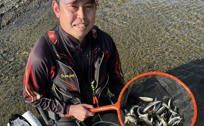 全国最速解禁の荒川でアユ友釣り開幕：解禁当日釣行でアユ100尾超え！【埼玉】