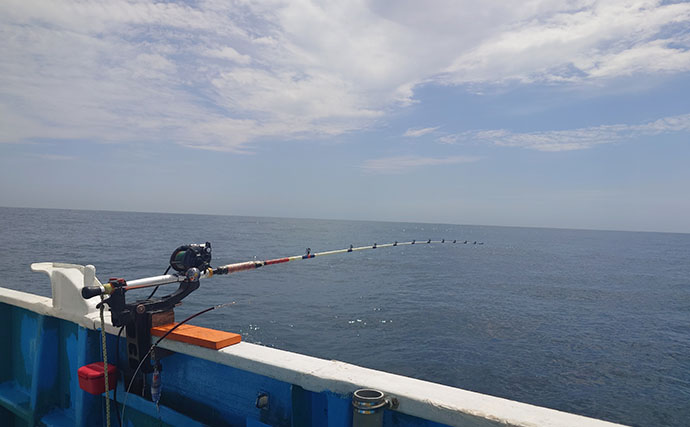 中深海釣り釣果速報：1kg超え「アラ」に「ウッカリカサゴ」を好捕【わし丸・静岡】