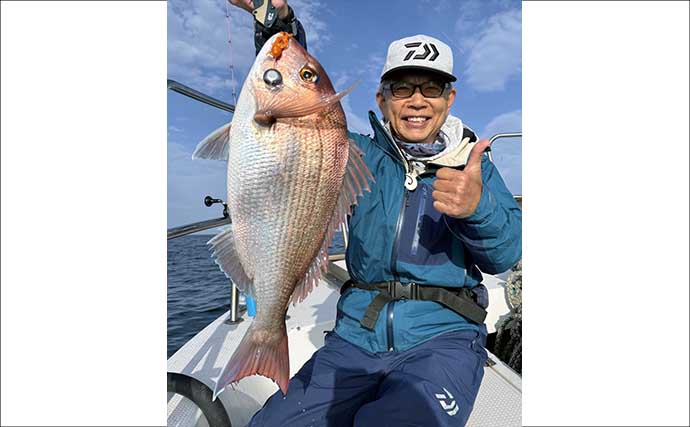 「乗っ込みシーズン盛期！」敦賀エリアのタイラバ釣行で船中マダイ30匹超え【福井】