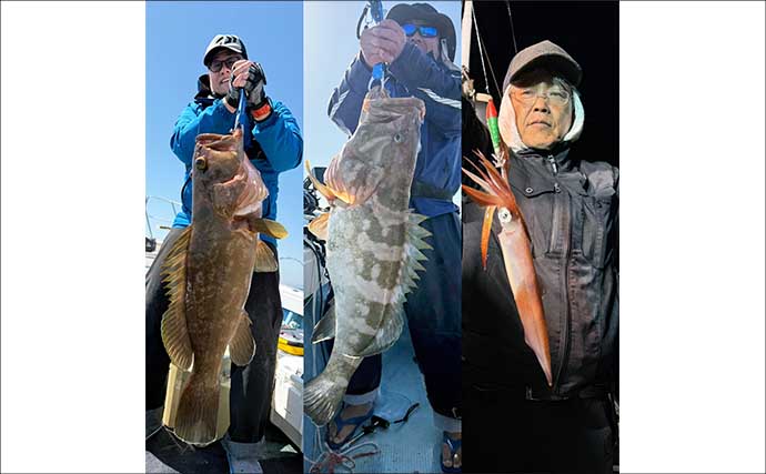 沖五目釣りでアマダイにアオナにチカメキントキと多彩魚が好反応【船のエサ釣り最新情報8選・福岡】