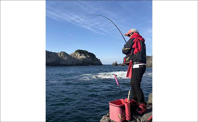 「脂ノリノリ！」磯フカセ釣りで40cm超え大型イサキ浮上【ふかしま丸・大分】クロも連発
