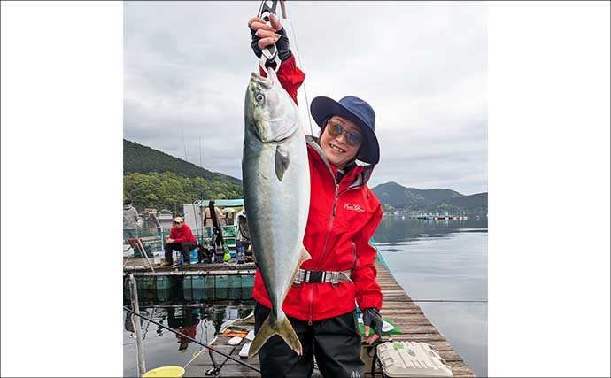 海上釣り堀で美味魚「シマアジ」に挑戦【貞丸・三重】本命5匹にマダイ7匹を好捕！