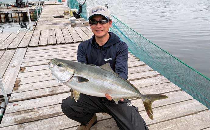 海上釣り堀で美味魚「シマアジ」に挑戦【貞丸・三重】本命5匹にマダイ7匹を好捕！