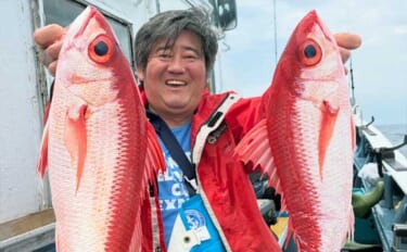 「ドデカいハチビキが参上！」金洲五目釣りで魚種多彩【船釣り最新釣果8選…