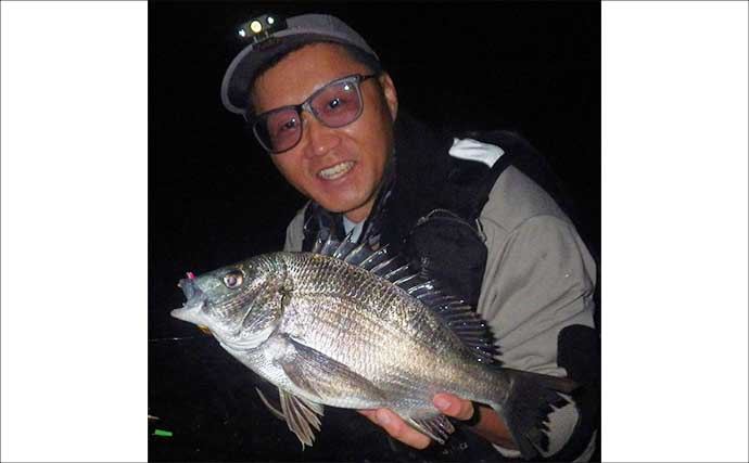 浜名湖・陸っぱりルアー釣果情報　小型のプラグルアーにクロダイ・キビレが連続バイト！