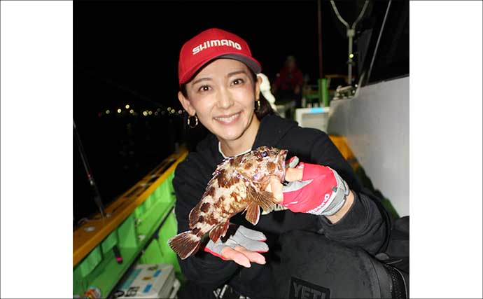 東京湾「夜カサゴ船」釣果速報：誘いスピード調整が的中でカサゴ連打【渡辺釣船店・横浜】