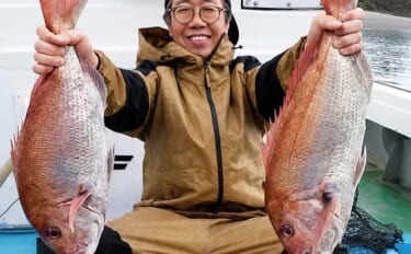 タイラバで良型含みマダイ2桁と数釣り達成！【大分・熊本の船釣り最新釣果…