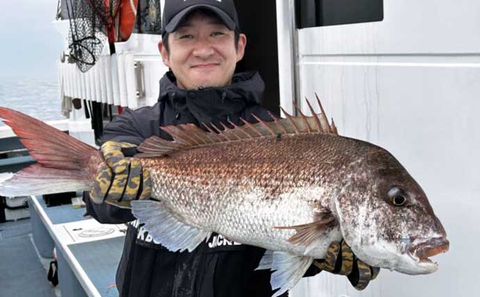 ナイトタイラバゲームで80cm超えマダイ登場！【タイラバ釣果速報9選・福岡】