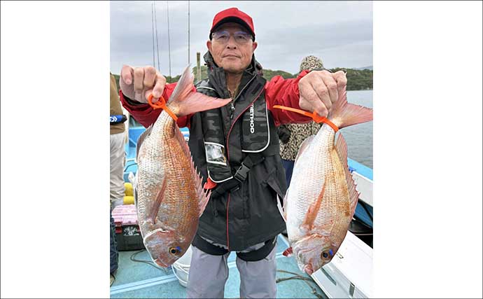 ナイトタイラバゲームで80cm超えマダイ登場！【タイラバ釣果速報9選・福岡】