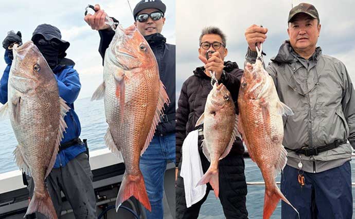 「ディープタイラバでマダイが大爆釣！」関西エリアの【船釣り特選釣果7選】