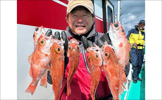 ジギングでもエサでもアカムツが連発中！【船釣り釣果速報8選・北陸】