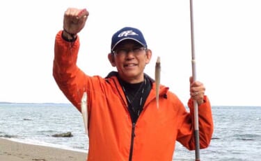 投げ釣り釣果レポート：神前海岸で17cm頭にキス11匹【三重】4色以内…
