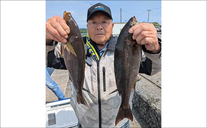 船カワハギ釣り絶好調！30cm超え頭に釣る人50尾【船釣り最新釣果情報5選・大分／熊本】