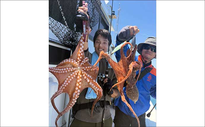 船カワハギ釣り絶好調！30cm超え頭に釣る人50尾【船釣り最新釣果情報5選・大分／熊本】