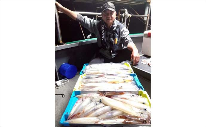 夜イカシーズン好スタート！釣る人100匹オーバー【夜焚きイカ釣り釣果速報12選・福岡】