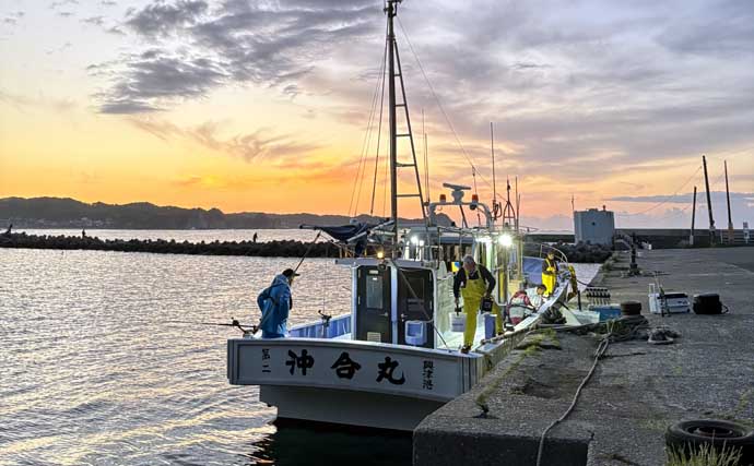 爆釣フィーバーの勝浦沖ヤリイカ釣りレポート【第二沖合丸】海の中はサバだらけ？