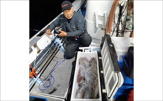イカメタルで100尾超え！シーズン序盤から絶好調【夜焚きイカ釣果速報12選：福岡】