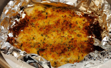 旬の渓魚で作るイタリアンレシピ：香草パン粉焼き　サクサク食感がクセにな…