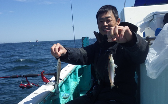 「東京湾の船キス釣りが好調！」木更津沖＆横浜沖で22cm頭に45匹【小峰丸・千葉】