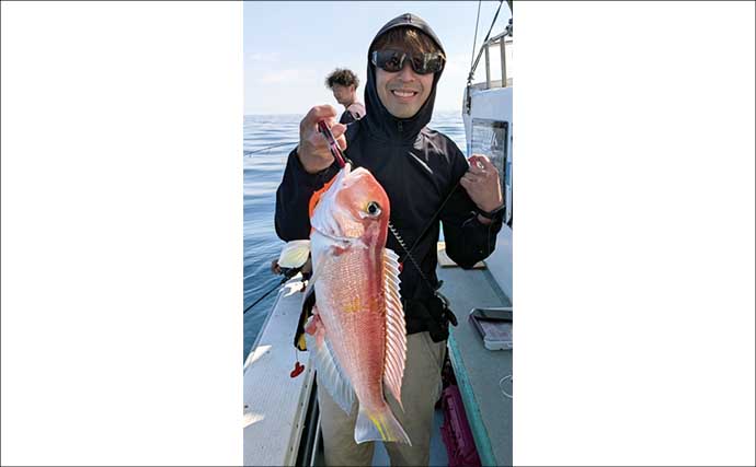 ウルトラ級の特大マダイ91cmが浮上！ジグにヒット【沖釣り釣果速報11選・北陸】