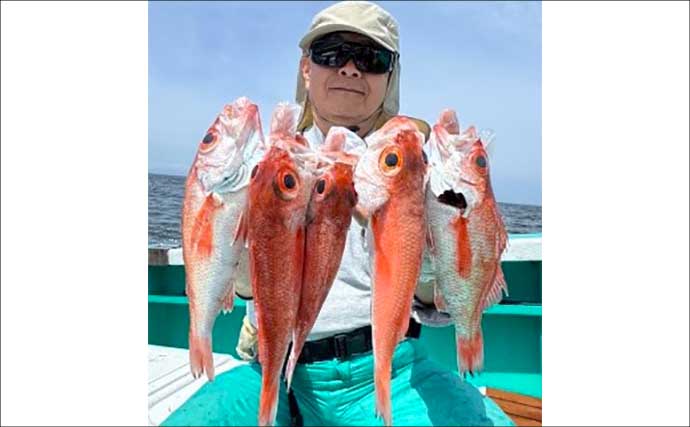 ウルトラ級の特大マダイ91cmが浮上！ジグにヒット【沖釣り釣果速報11選・北陸】