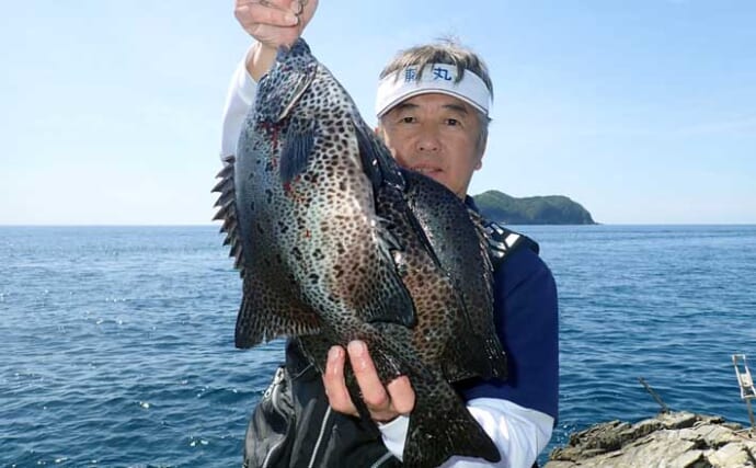 「夏イシ」釣りが開幕！ 磯での石物釣りでイシガキダイ4連発【鹿児島】