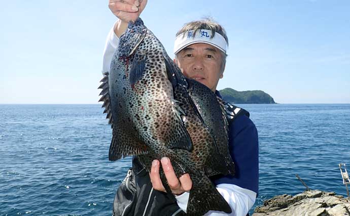 「夏イシ」釣りが開幕！ 磯での石物釣りでイシガキダイ4連発【鹿児島】