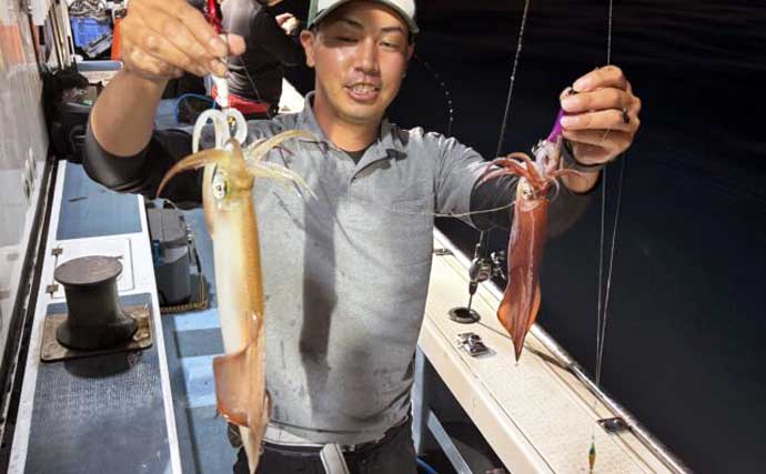 「一つテンヤ」や「イカ流し釣り」で5kg超え大型マダイが好反応【船釣り釣果速報6選・長崎／佐賀】