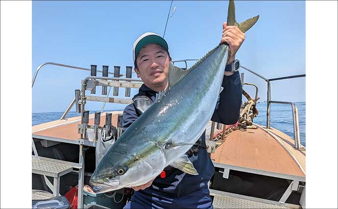 オフショアジギング釣果レポート：8kgブリに80cm超え大ダイ浮上！【あみや渡船・福井】