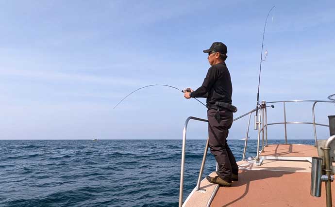 オフショアジギング釣果レポート：8kgブリに80cm超え大ダイ浮上！【あみや渡船・福井】