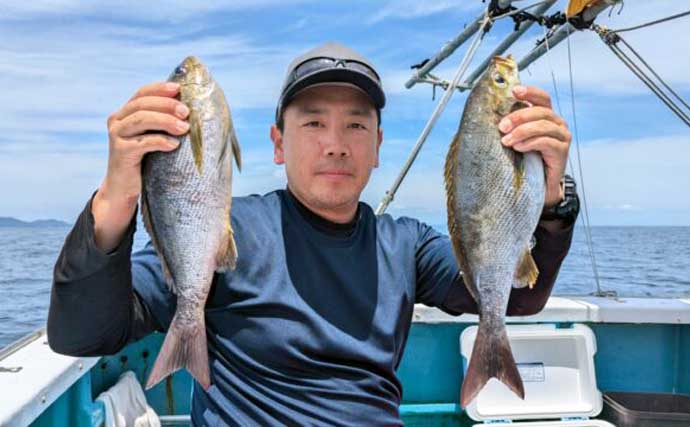 金洲五目釣りでメダイにウメイロにヒメダイ【船釣最新情報12選・愛知／静岡】