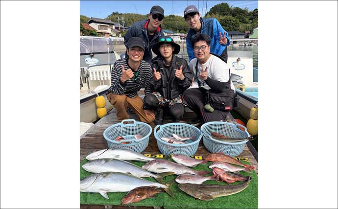 スルメイカ釣る人245匹！数釣り絶好のチャンス到来【船釣り釣果速報9選・愛知】