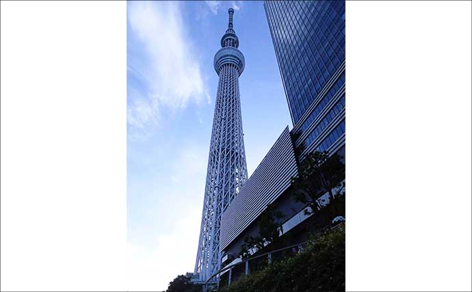 東京スカイツリー周辺でハゼ釣り堪能【北十間川】6cm級デキハゼがポツポツ顔見せ