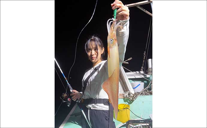 胴突きでもイカメタルでも100尾前後と絶好調！【夜焚きイカ釣果速報17選・福岡】