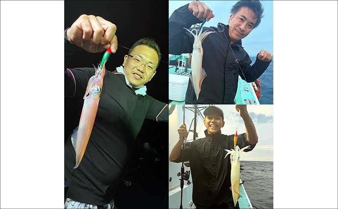 胴突きでもイカメタルでも100尾前後と絶好調！【夜焚きイカ釣果速報17選・福岡】