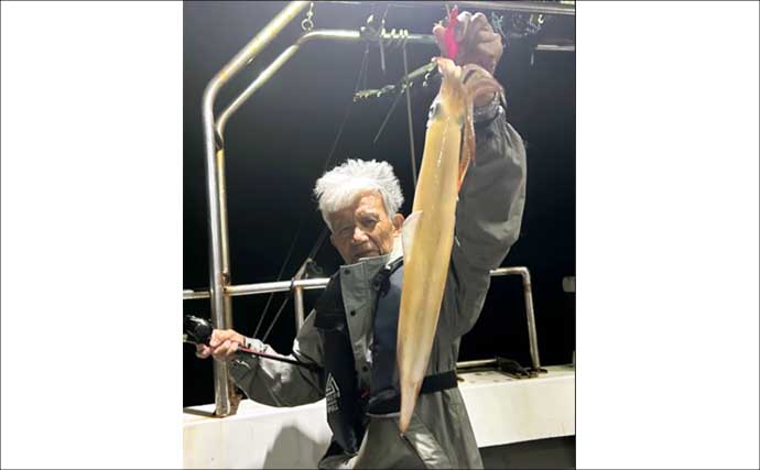 胴突きでもイカメタルでも100尾前後と絶好調！【夜焚きイカ釣果速報17選・福岡】